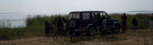 Lake Mweru Wantipa near Kaputa, with Chipiri Island in the background to the right.