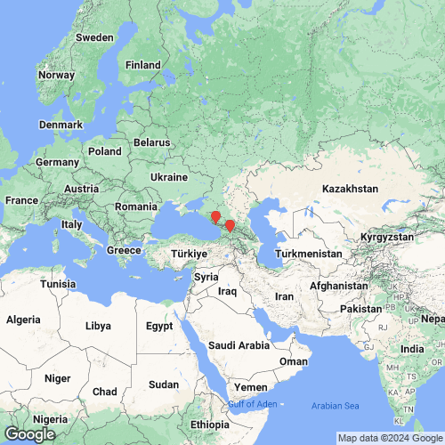 specimens map of Odhneripisidium caucasus specimens map of Odhneripisidium caucasus