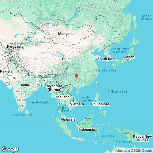 specimens map of Tenuiunio accuratus