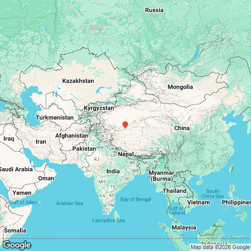 specimens map of Pleurobema parmaleei