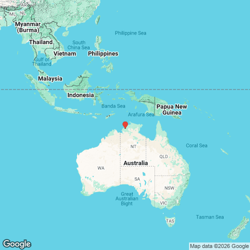 specimens map of Lentidium dalyfluvialis specimens map of Lentidium dalyfluvialis