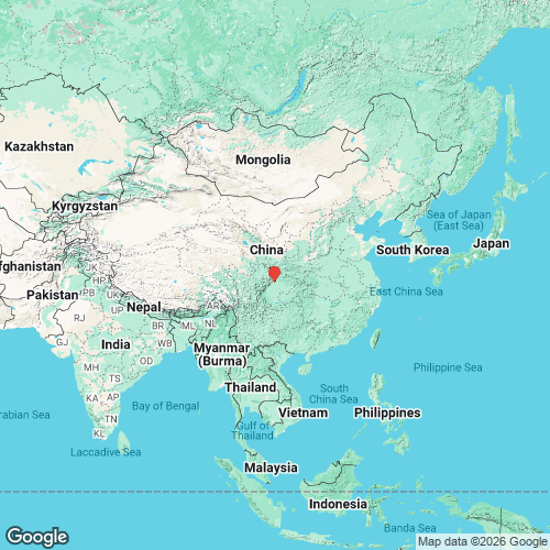 specimens map of Cristaria liboi