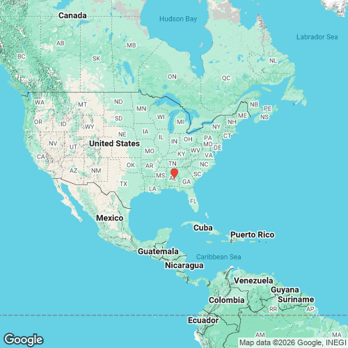 specimens map of Toxolasma germanum