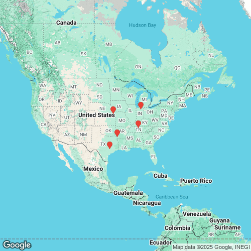 specimens map of Sagittunio subrostratus