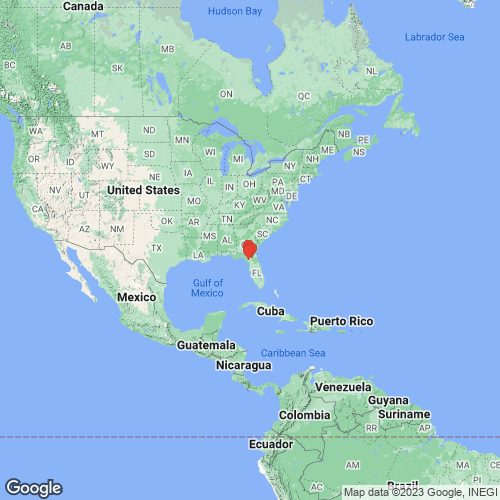 specimens map of Pustulosa kleiniana