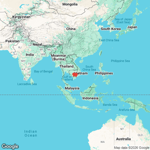 specimens map of Corbicula blandiana